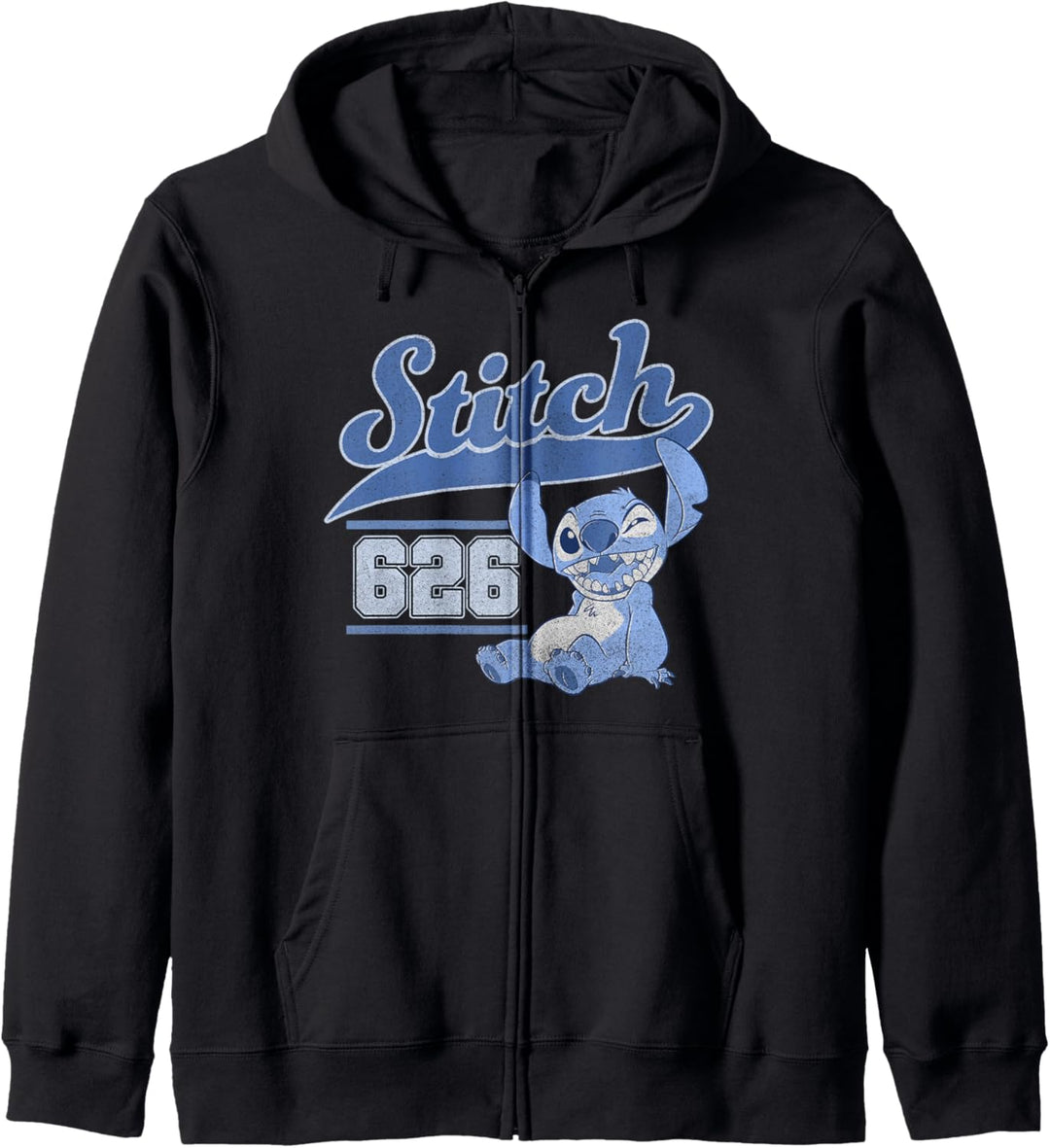 Disney Lilo & Stitch 626 Stitch Day Collegiate Kapuzenjacke