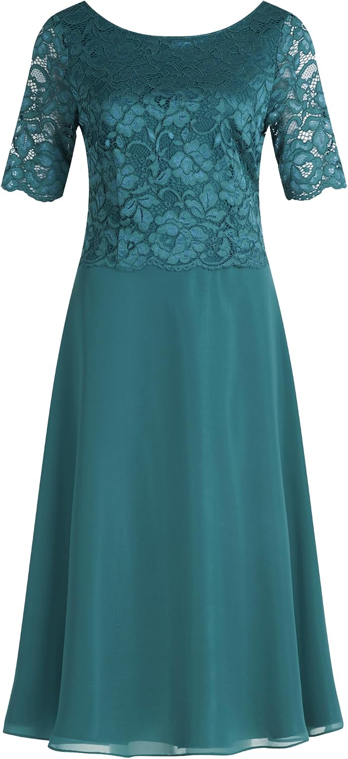 Vera Mont Damen Kleid 50 Dark Emerald, 50 Dark Emerald