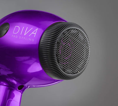 Diva Pro Styling Ultima 5000 Pro Professioneller Haartrockner mit Ionischer Konditionierung, 2200 W,