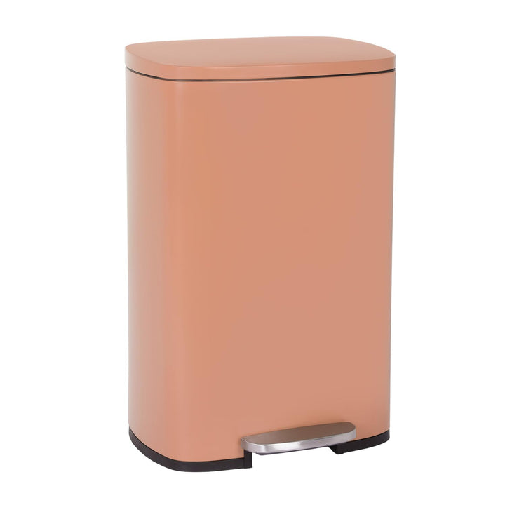 BestOffice 50 L Mülleimer Küche Mülleimer mit Deckel für Büro Schlafzimmer Badezimmer Schritt Müllei