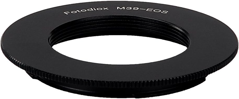 Fotodiox Lens Mount Adapter Compatible with M39/L39 (x1mm Pitch) Screw Mount SLR Lens on Canon EOS (