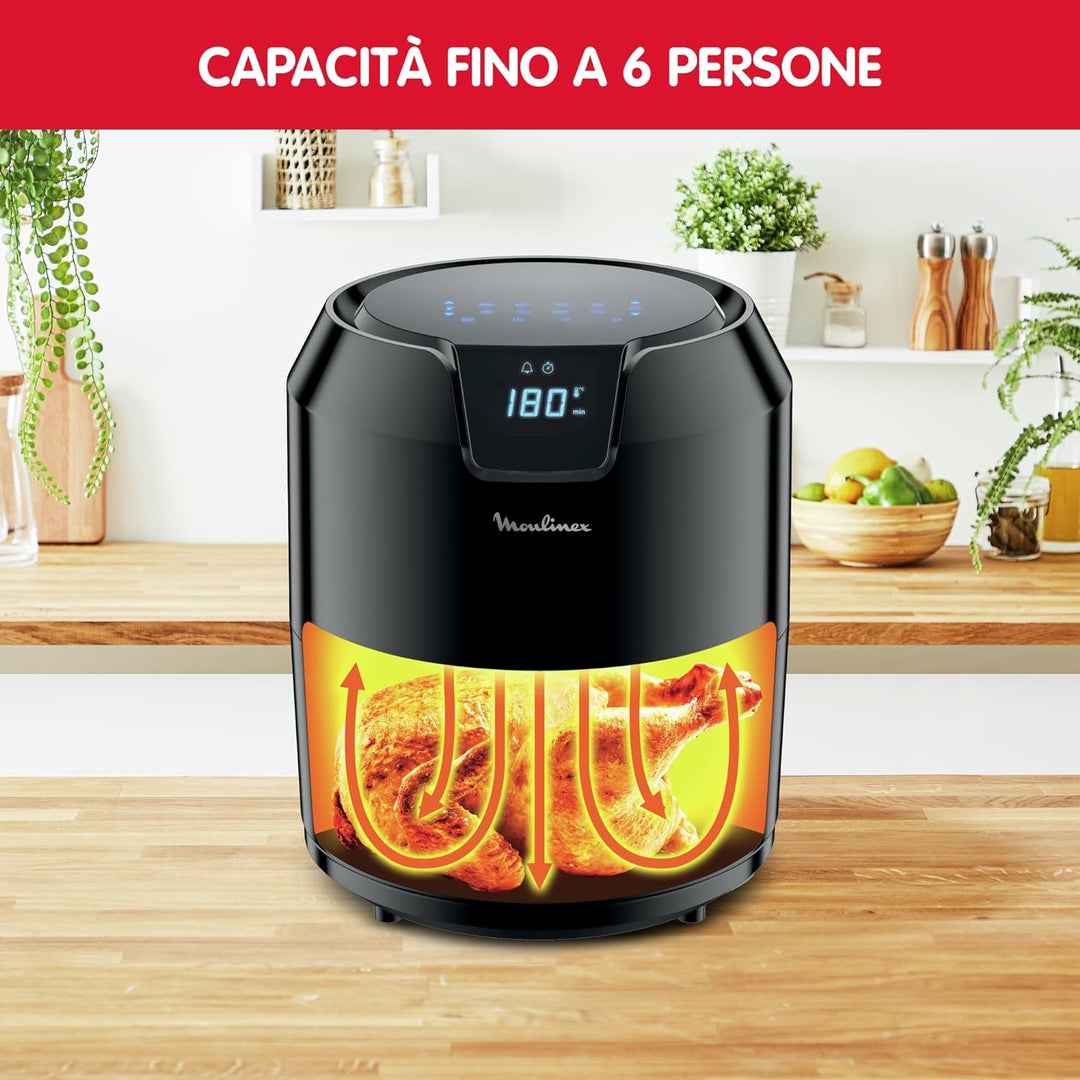 Moulinex Easy Fry Friggitrice, 4,2 Litri, Plastic Fassungsvermögen 4,2 l, Fassungsvermögen 4,2 l