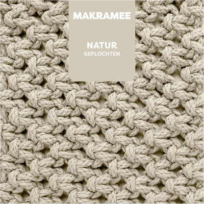 myboshi Makramee-Garn, geflochten 4mm, Made in Germany, Naturgarn, das Kreativgarn für orientalische