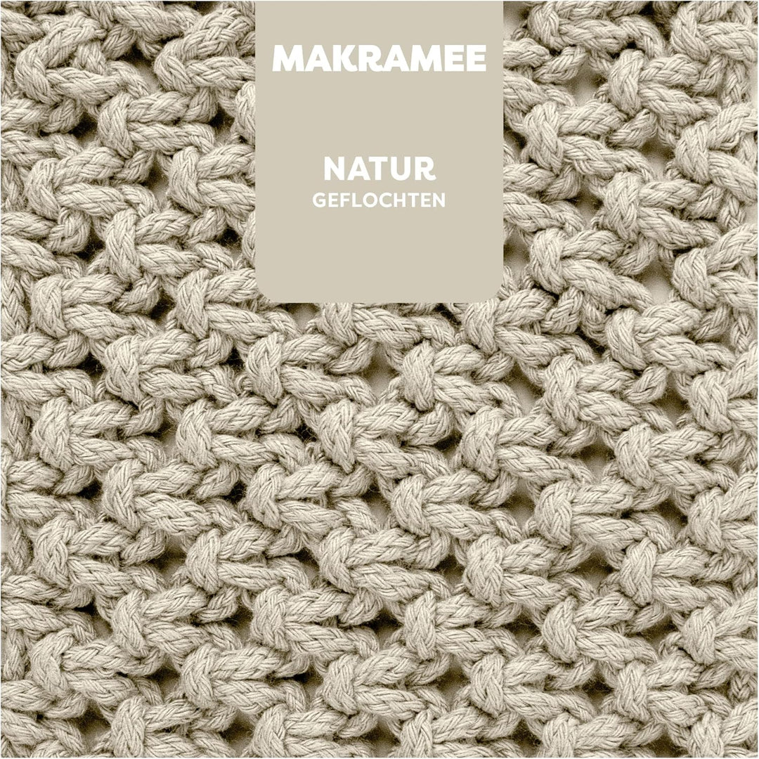 myboshi Makramee-Garn, geflochten 4mm, Made in Germany, Naturgarn, das Kreativgarn für orientalische