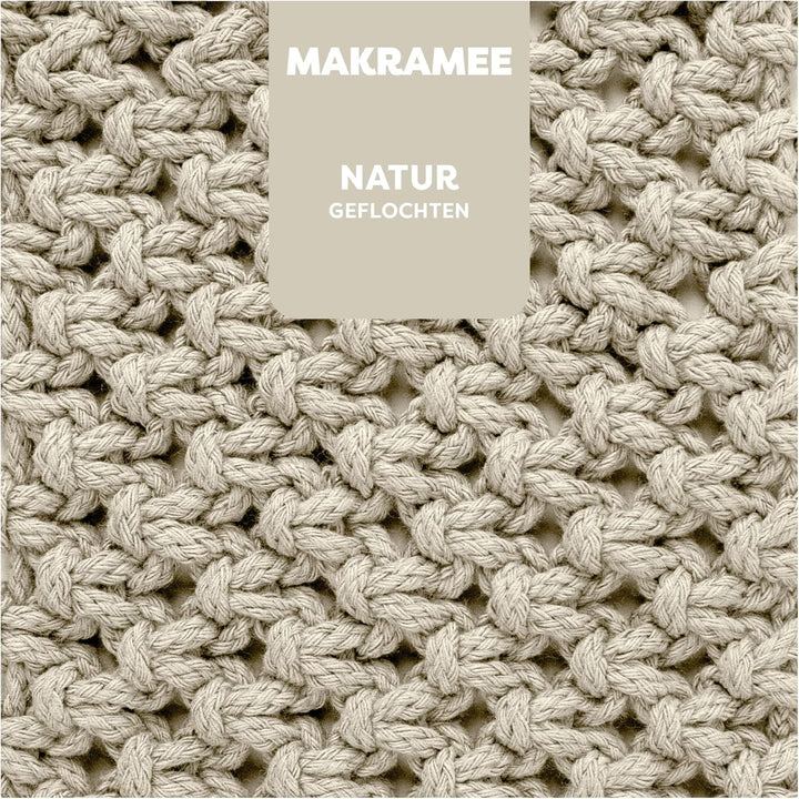 myboshi Makramee-Garn, geflochten 4mm, Made in Germany, Naturgarn, das Kreativgarn für orientalische