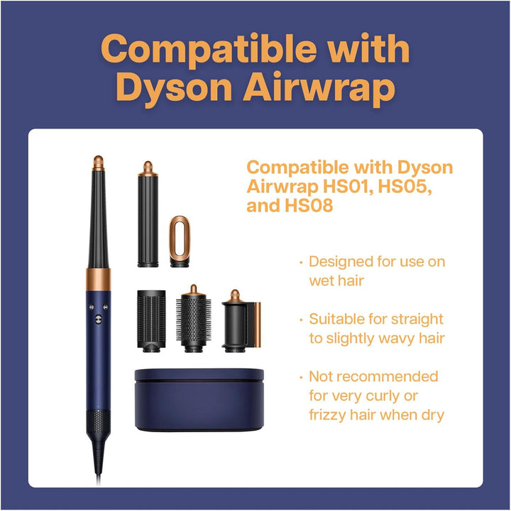 Haarglätter Aufsatz für Dyson Airwrap von MMOBIEL – Kompatibel mit HS01, HS05 &amp; HS08 – Airflow Haarg