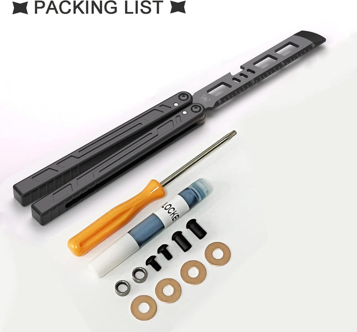 MARCOLO Comet Effective Bushing System 6061 Aluminum Integral Channel Handle with Ruler and Replacea