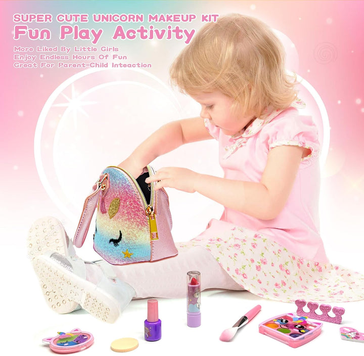 Kinderschminke Set M채dchen Kinder Make Up Set Kinder Schminkkoffer M채dchen Spielzeug,Kinder Schminks