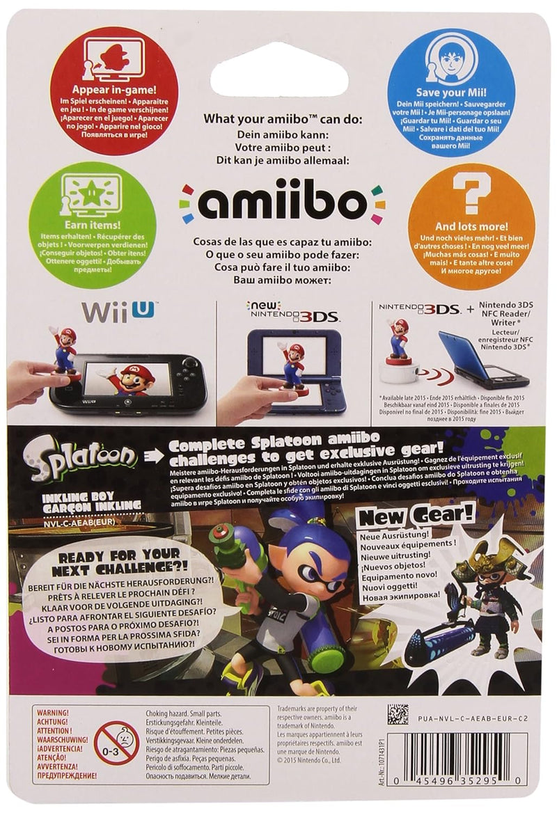 Nintendo Nintendo amiibo Splatoon Inkling-Junge Inkling-junge Splatoon Collection, Inkling-junge Spl