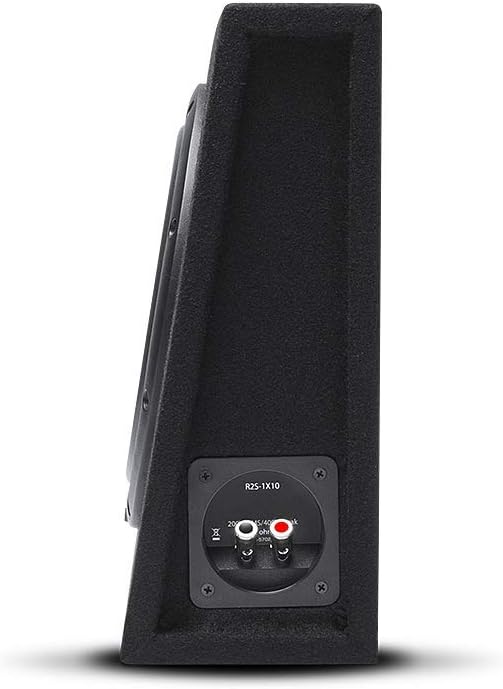 Rockford Fosgate Prime R2S Single-Bassreflexbox, 25,4 cm (10 Zoll) mit Subwoofer-Gehäuse Standardset