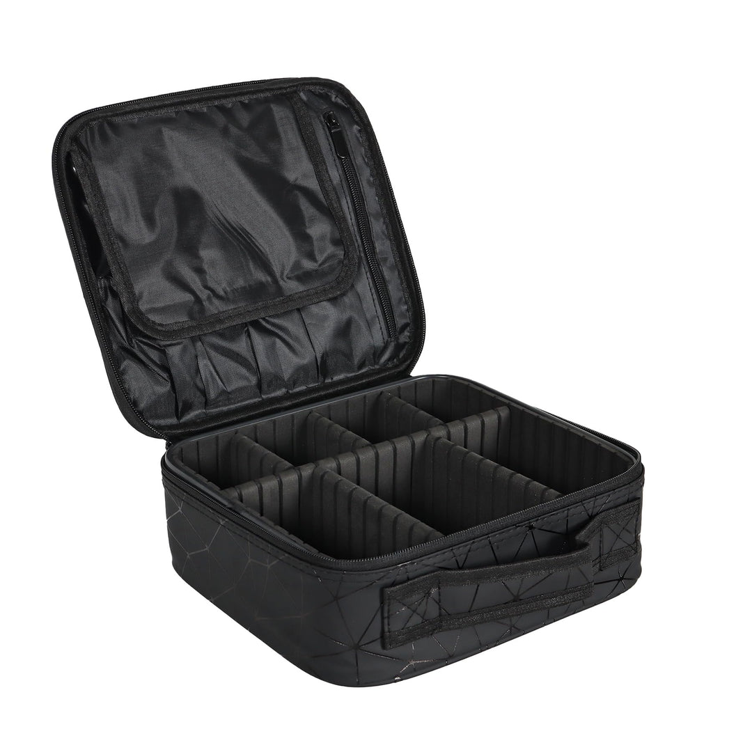 CALIYO Kosmetiktasche Damen Portable Kosmetikkoffer Damen, Professionelle Make up Tasche Schminktasc