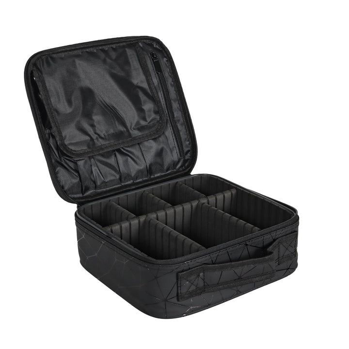 CALIYO Kosmetiktasche Damen Portable Kosmetikkoffer Damen, Professionelle Make up Tasche Schminktasc