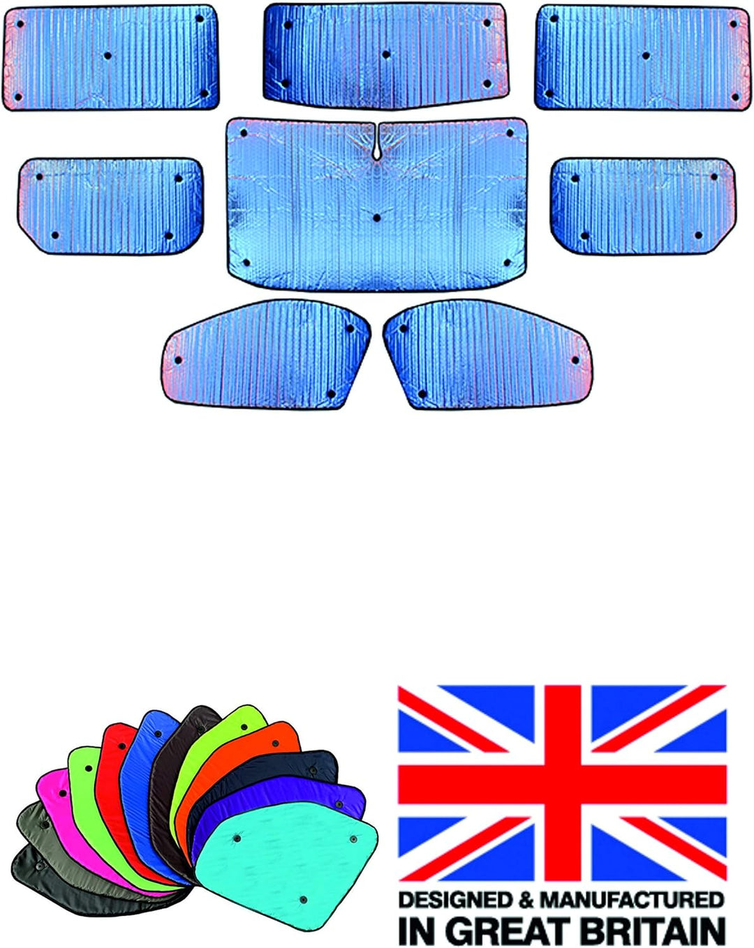 Thermomatten-Set für Renault Trafic (2001-2014) Komplettset Ideal für alle Jahreszeiten geeignet, Ko