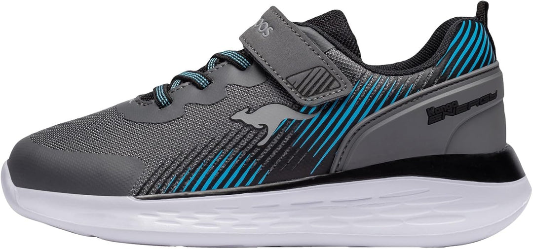 KangaROOS Unisex Kinder Kq-Unique Ev Sneaker 31 EU Steel Grey Sky, 31 EU Steel Grey Sky