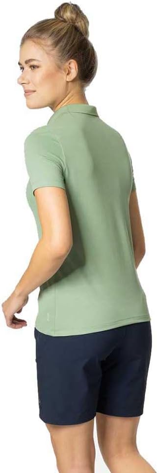 Odlo Damen F-Dry Kurzarm Polo Shirt S Loden Frost, S Loden Frost
