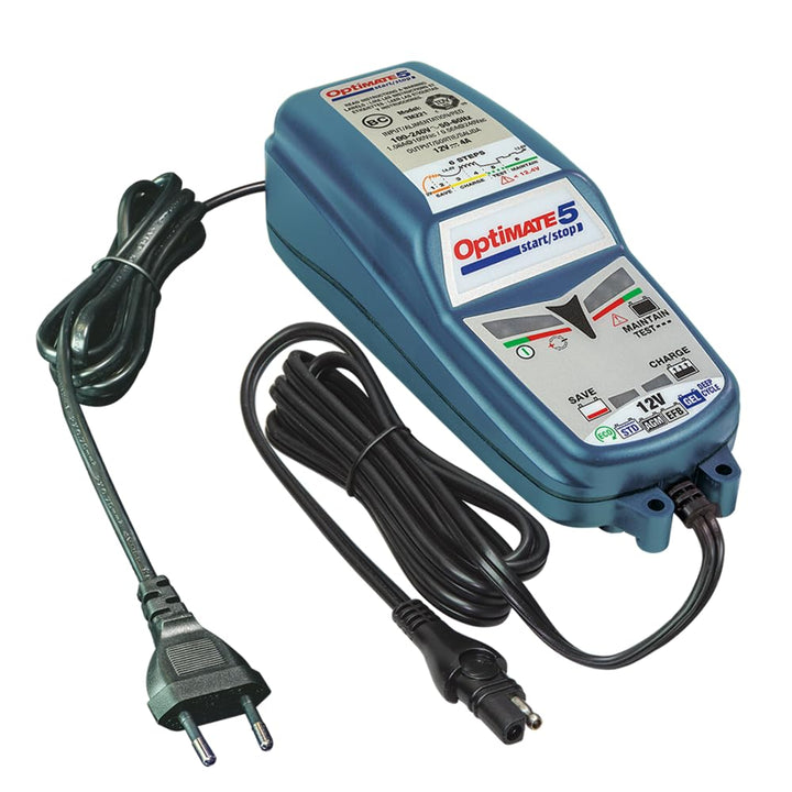 Optimate 5 6-stufiges 12V 4A Batterierettungs, -lade-, -test-, -wartungsgerät OptiMATE 5 Start/Stop