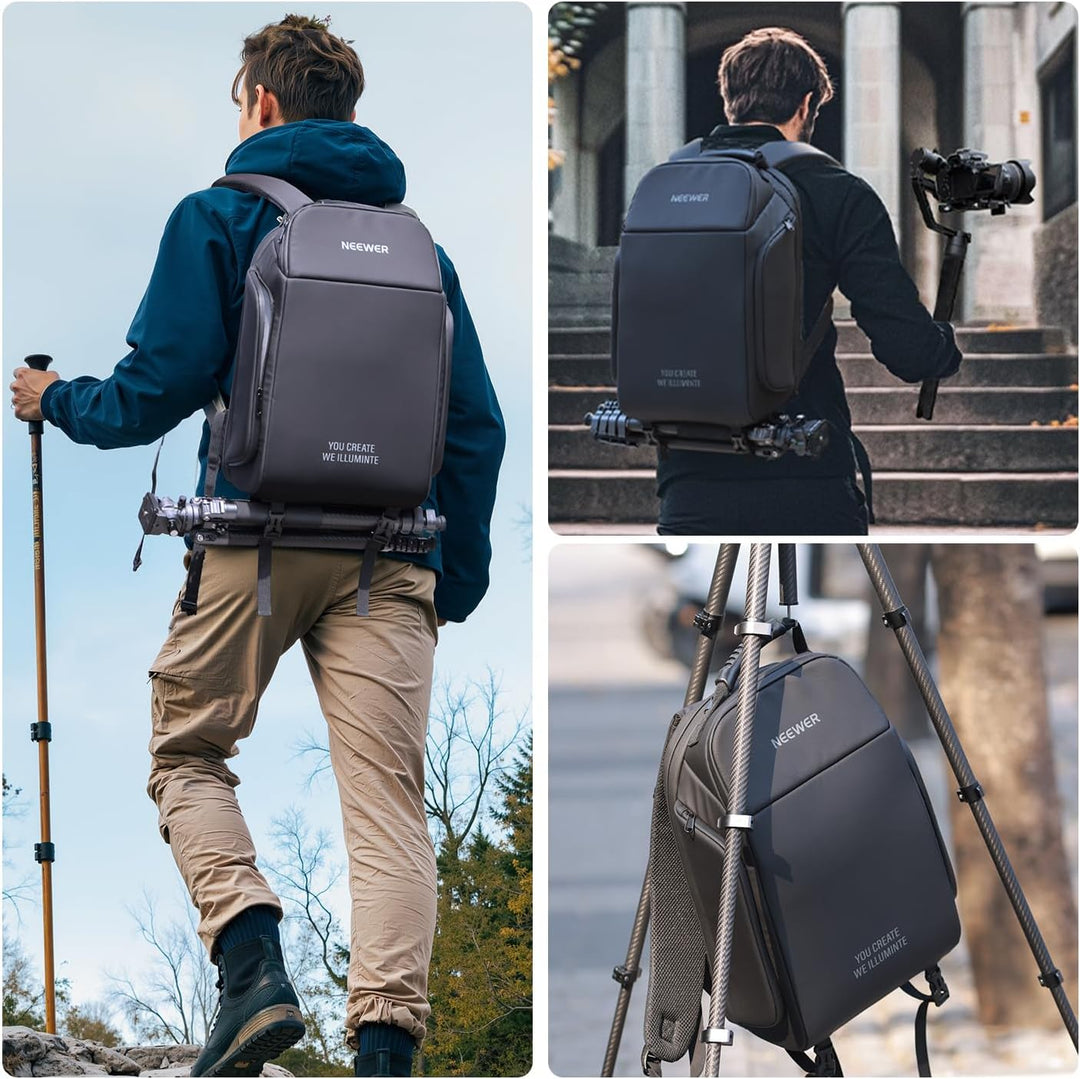 NEEWER Basics Kameratasche für Fotografen, Wasserdichter Digitalkamera Rucksack, stossfestes grosse