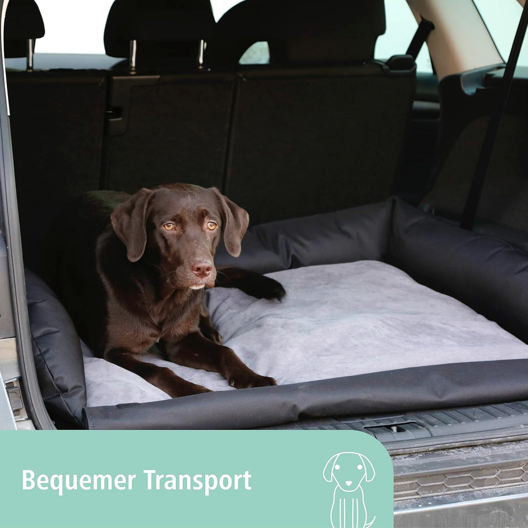 Kerbl Pet Hundebett / Hundekissen für Kofferraum, Gepolsterte Liegefläche waschbar, Schutz vor Schmu