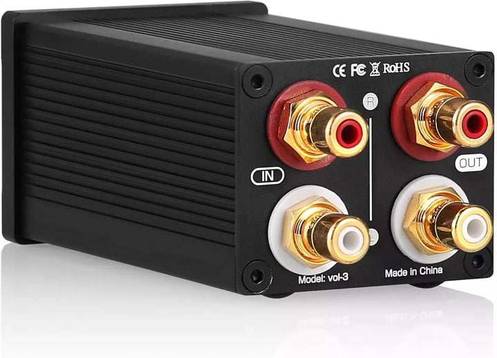 Nobsound High Precision Passive Preamp Volume Controller VOL Control HiFi Preamplifier ALPS (RCA&HiF