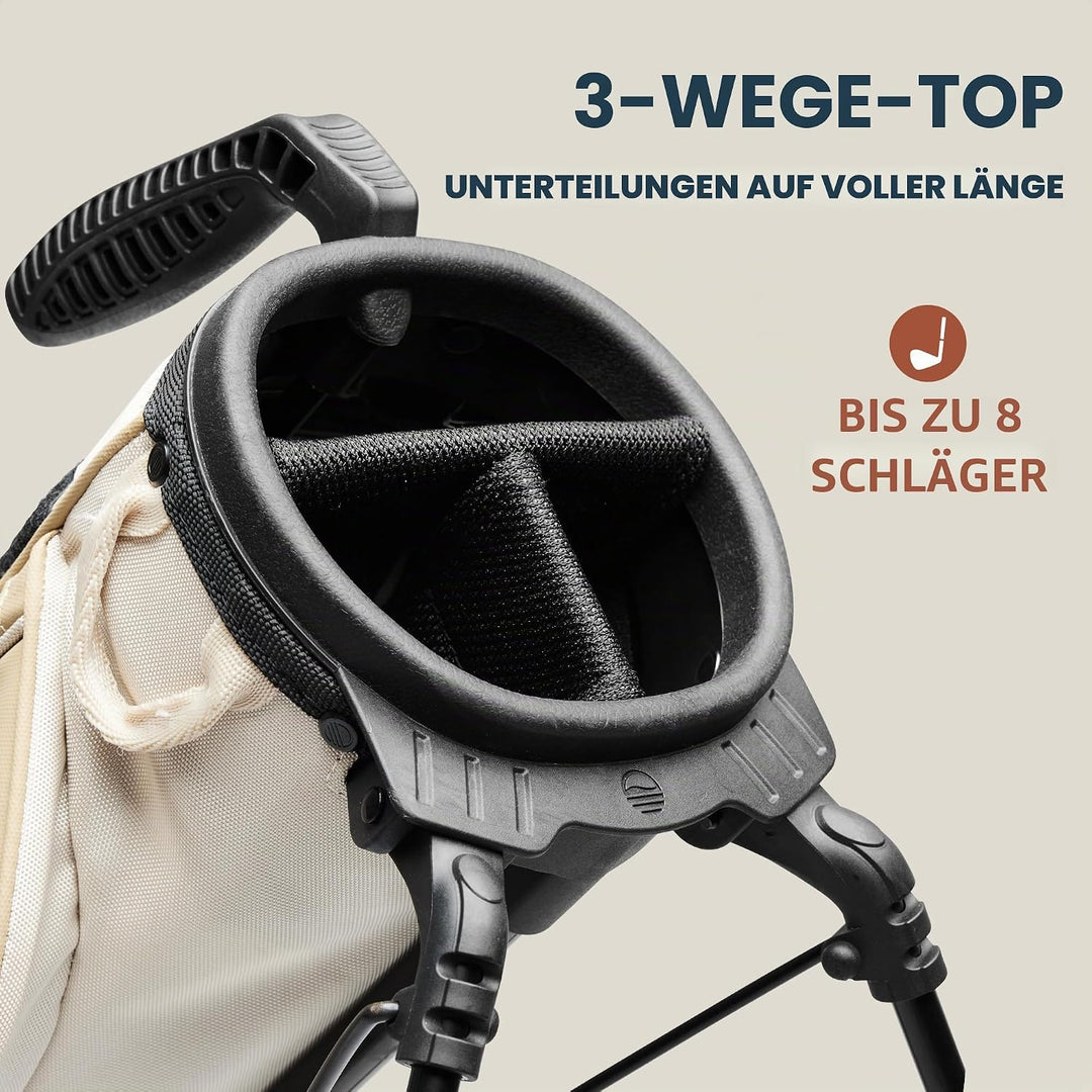 Sunday Golf Loma XL Tasche – Leichte Tasche mit Gurt und Ständer – Einfach zu tragende Pitch n Putt