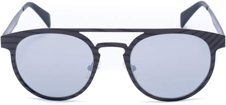 Italia Independent Unisex-Erwachsene 0020T-WOD-057 Sonnenbrille, Grau (Gris), 51.0