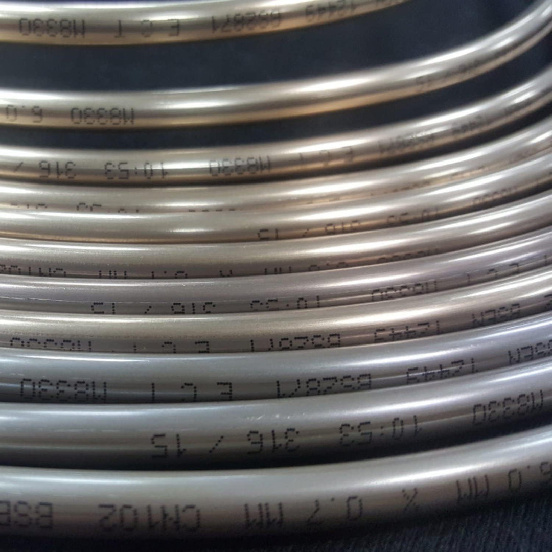 10m Bremsleitung Ø 6,0 mm Kupfer-Nickel Kunifer Bremsrohr Zubehör-Austausch-Bremsleitungen DIN 74 23