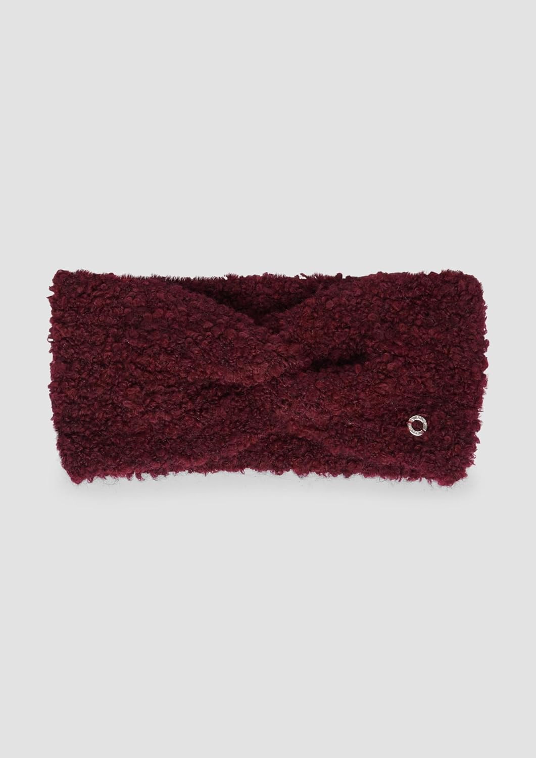 s.Oliver Stirnband aus Bouclé-Strick mit Twist-Detail Einheitsgrösse 3902_bordeaux, Einheitsgrösse 3