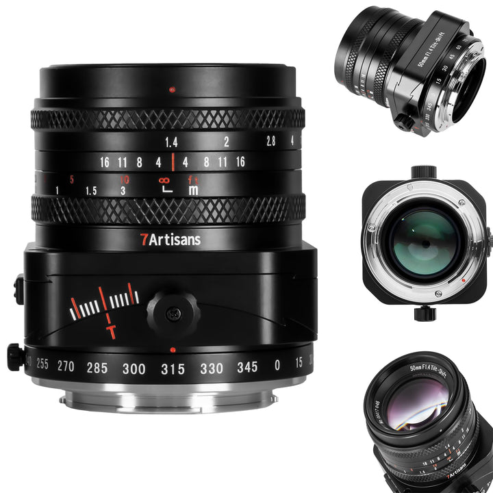7artisans 50mm F1.4 Neigen Kamera Objektiv APS-C Grosse Blende Prime Manuelle Portrait Miniatur Land