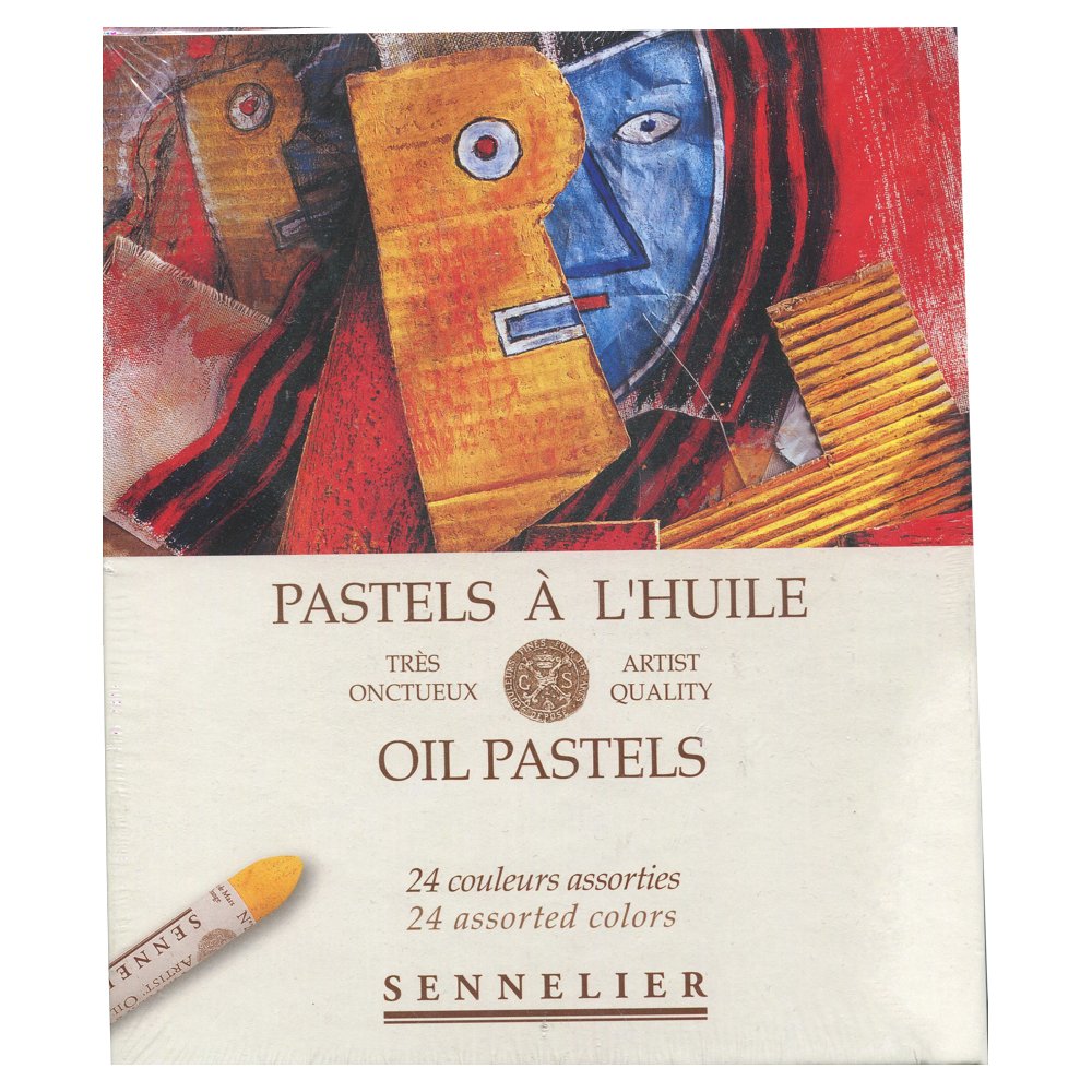 SENNELIER Ölpastell-Set, 24 Stück, mehrfarbig 24 stück (1er Pack) Mehrfarbig, 24 stück (1er Pack) Me