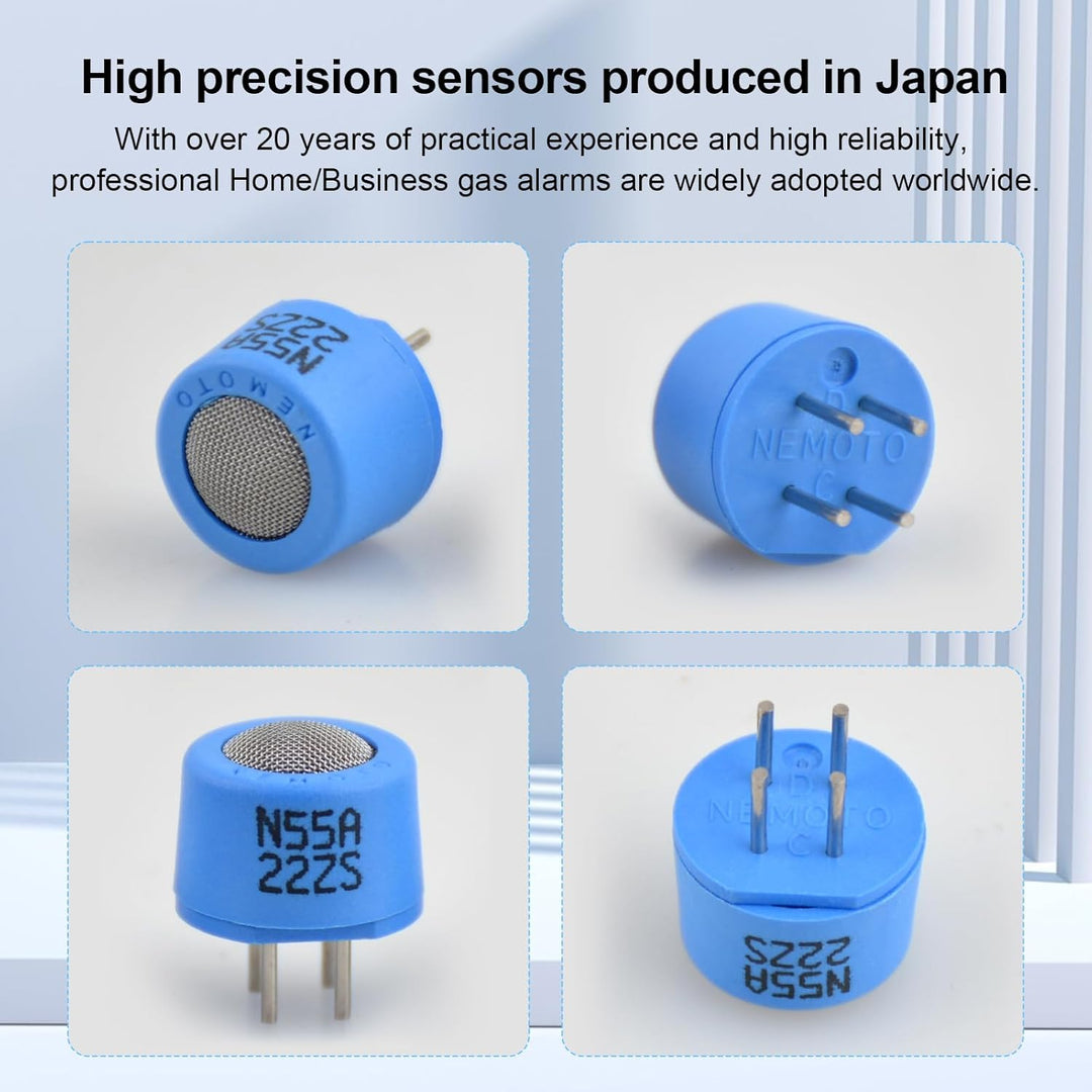 Gasmelder Erdgas Gaslecksuchgerät Tragbarer Leckdetektor MESTEK Methan Propan Butan Haushalts Flüssi