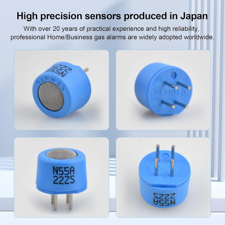 Gasmelder Erdgas Gaslecksuchgerät Tragbarer Leckdetektor MESTEK Methan Propan Butan Haushalts Flüssi