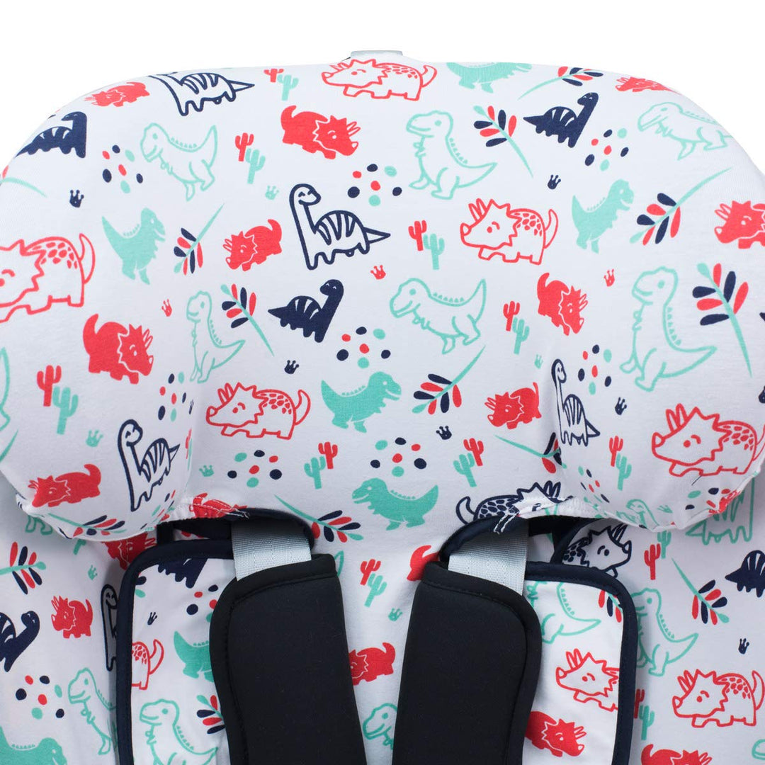 JYOKO KIDS Bezug Kompatibel mit Star Ibaby, Baby Auto Fix Noe (Dino Party), Dino Party