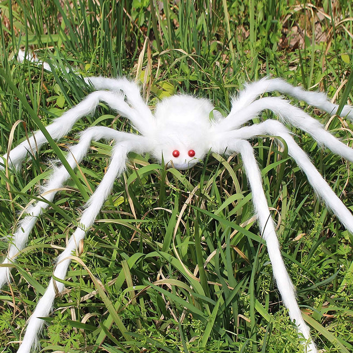 Halloween Spinne Deko Garten Gruselig, Dekoration Aussen Spinnen, Spinne Halloween Gross 120cm, Part