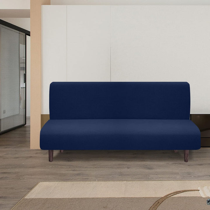Granbest wasserdichte Armlose Futon Abdeckung, Hoher Stretch Futon Schutz für Faltendes Schlafsofa A