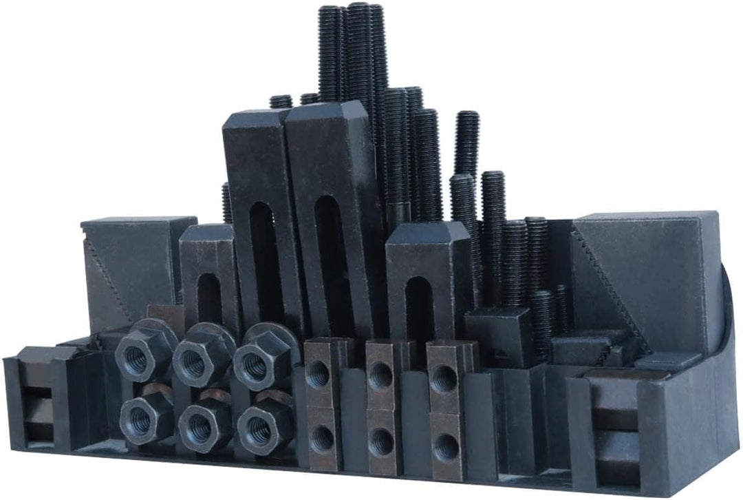KATSU spannpratzen Sortiment 58-tlg M10 Metrisches Engineering Präzisions T-Nuten für CNC Drehmaschi