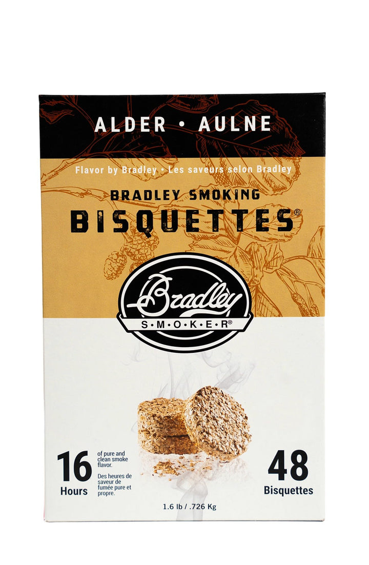 Bradley Smoker BTAL48 Erle Bisquetten 48 Pack