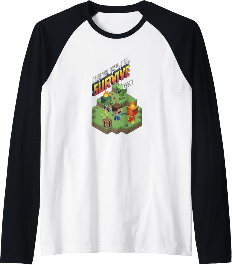 Minecraft Gruppenfoto Erstellen Erkunden Überleben Raglan
