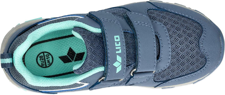 Lico Unisex Kinder Akranes V Cross-Laufschuh 32 EU Grau Türkis, 32 EU Grau T&#xFC;rkis