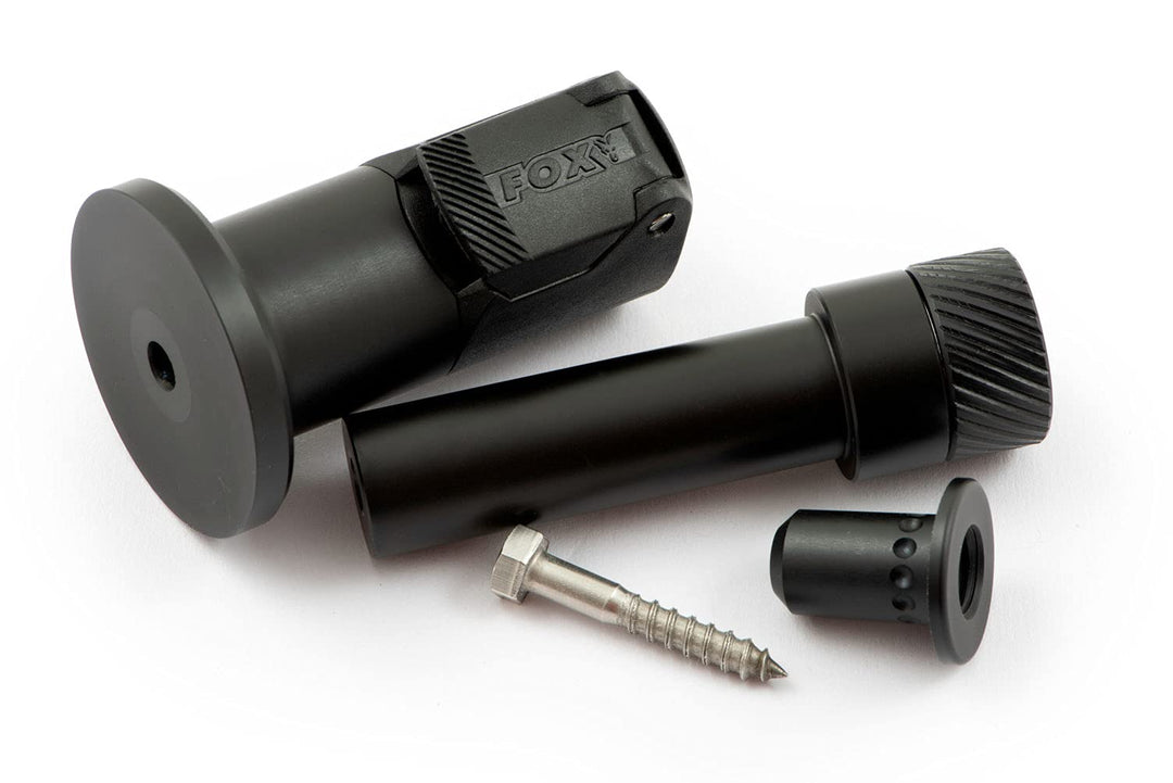 Fox Black Label Stage Stand & QR Insert - Befestigung für Banksticks auf Stegen, Bankstickadapter fü