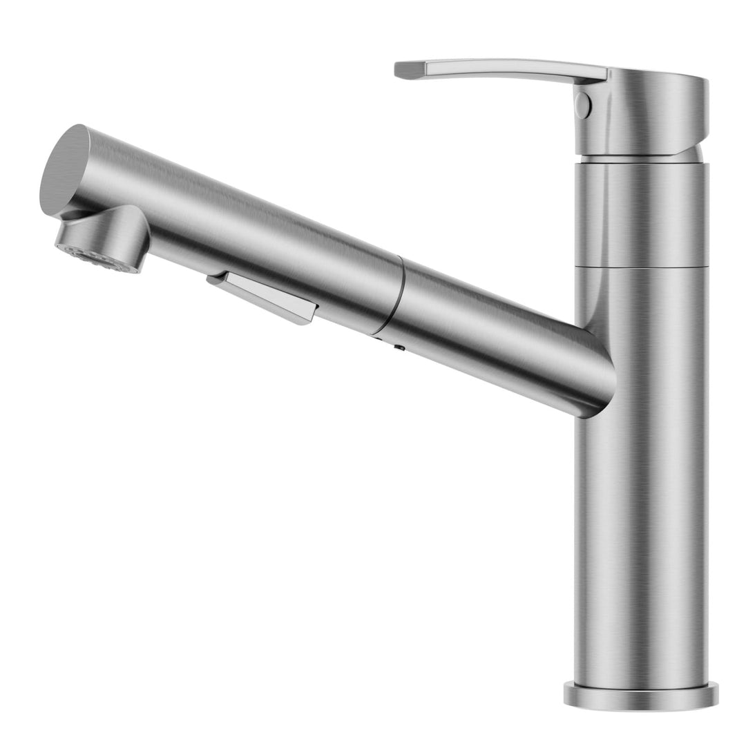 APPASO Wasserhahn Küche Ausziehbar, Hochdruck Küchenarmatur mit Brauase, Spültischarmatur Küche mit