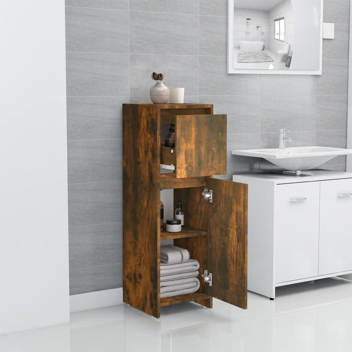 vidaXL Badezimmerschrank, Badschrank mit viel Stauraum, Schrank für Badezimmer, Badkommode Beistells