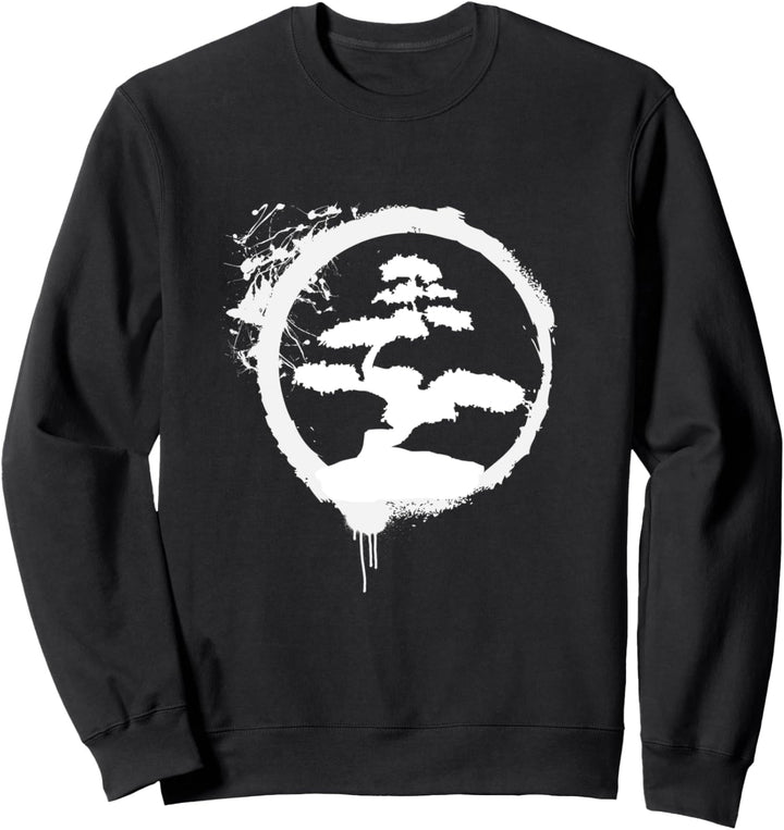 Bonsai Baum Zen Japanischer Garten Baum Meditation Buddhist Sweatshirt