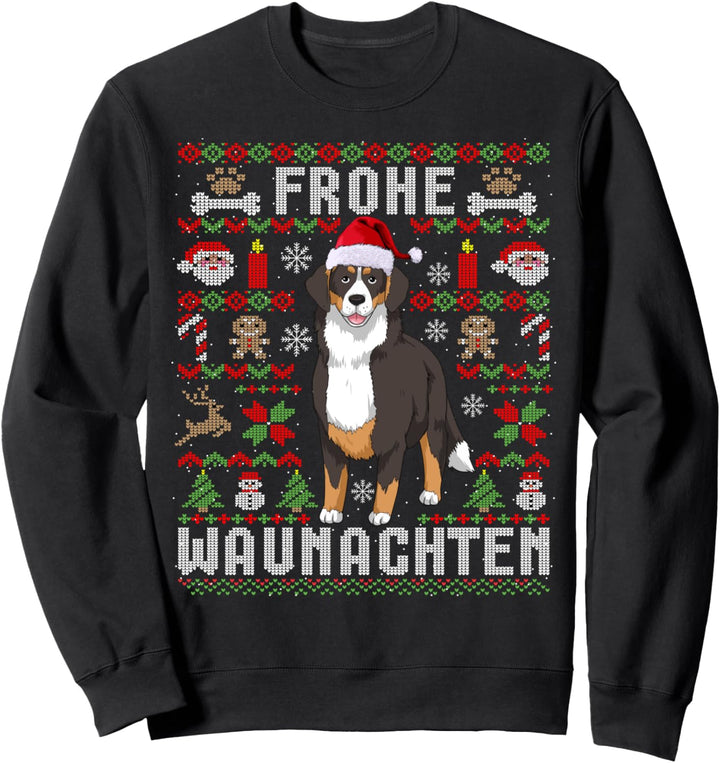 Ugly Christmas Berner Sennenhund Weihnachten Hunde Geschenk Sweatshirt