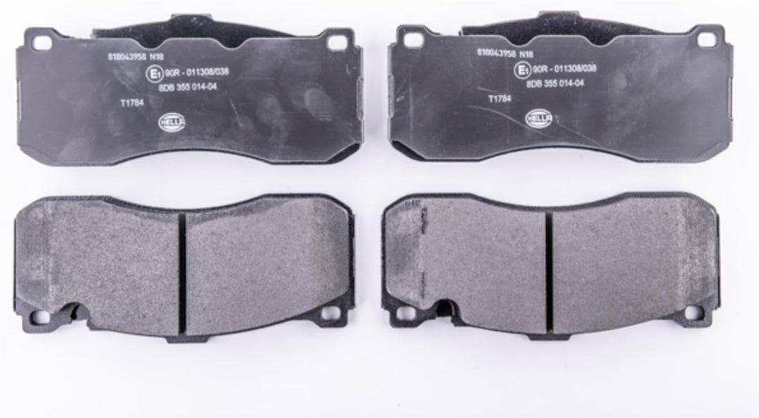 HELLA PAGID 8DB 355 014-041 Bremsbelagsatz - T1784 - Dicke/Stärke: 17mm - Bremssystem: Brembo - für