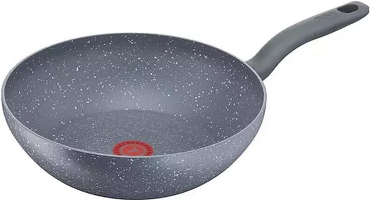 Tefal G13409 Healthy Wokpfanne Induktion 28cm, UVP 69€, Edelstahl Wok Pfanne Antihaft-beschichtet, S