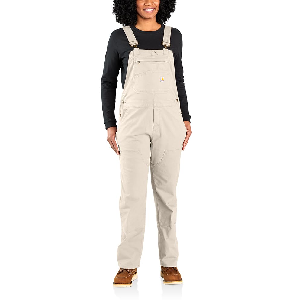 Carhartt Women's Crawford Double Front Bib Overalls L Natürlich, L Natürlich