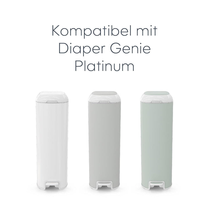 Diaper Genie - 2er-Pack Original Easy Roll Nachfüllungen 2x18 Beutel kompatibel mit Diaper Genie Pla