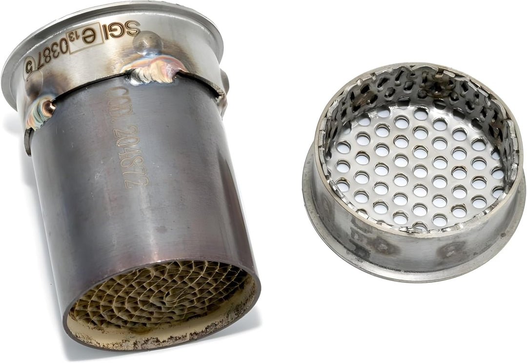 Katalysator LeoVince Auspuff Nachrüstkatalysator SBK, Ø 50mm