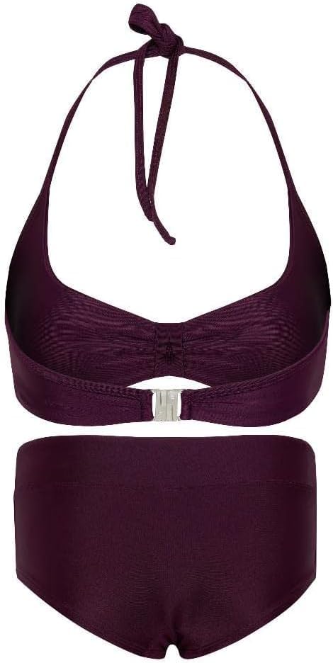 La-V Mädchen Neckholder-Bikini 152-158 Orchid, 152-158 Orchid