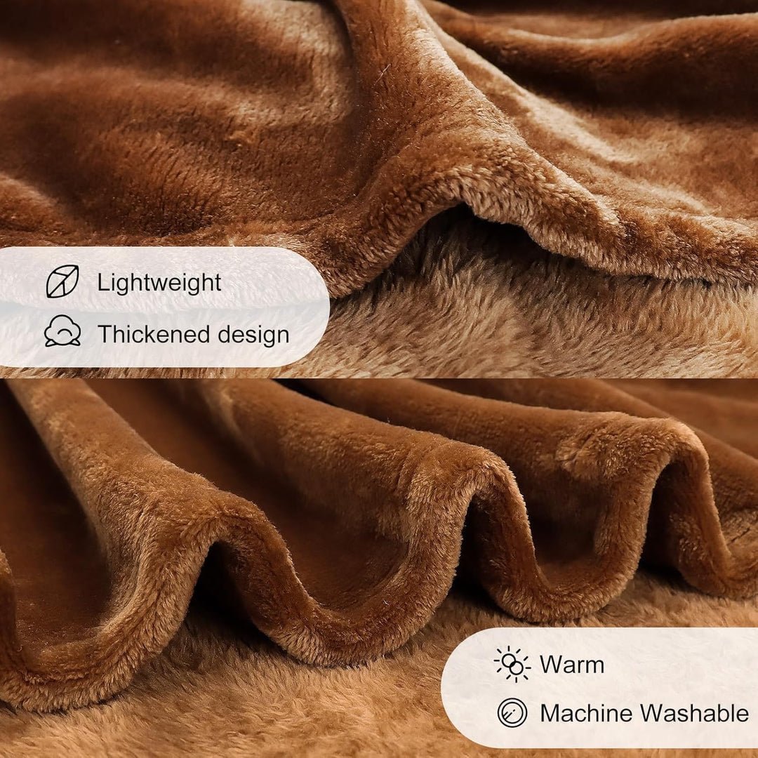 Kuscheldecke mit Ärmeln, Highland Cow Geschenk für Frauen, Tragbare Decke Weihnachten Geburtstagsges